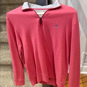 Polo Ralph Lauren Red and Gray Pullover